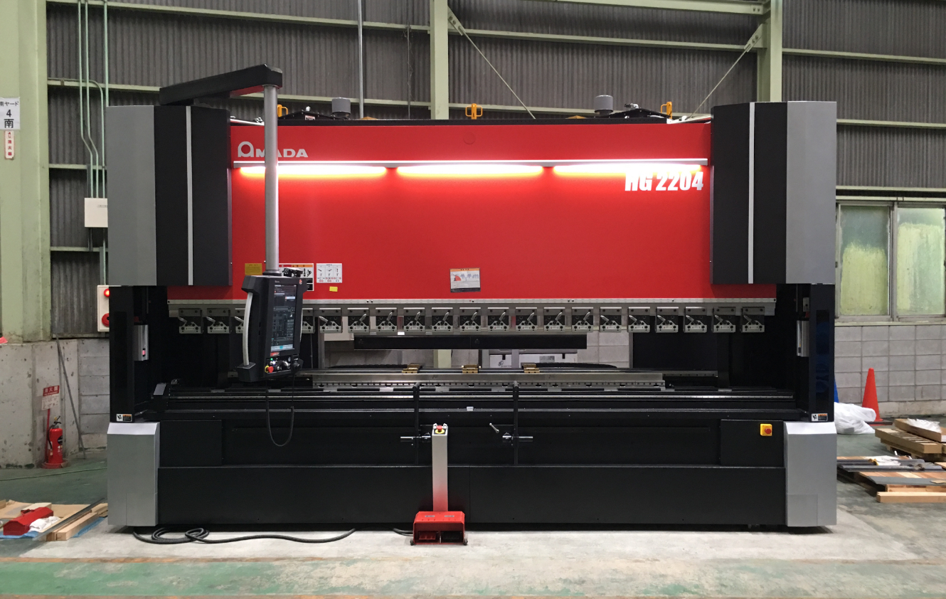 220-ton hydraulic press brake